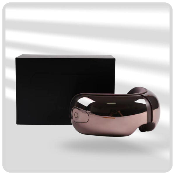 Smart Eye Massager with Bluetooth, Airbag Vibration, Eye Care, Massage, Wrinkle Removal, Fatigue Relief, and Hot Compress - 1200mAh