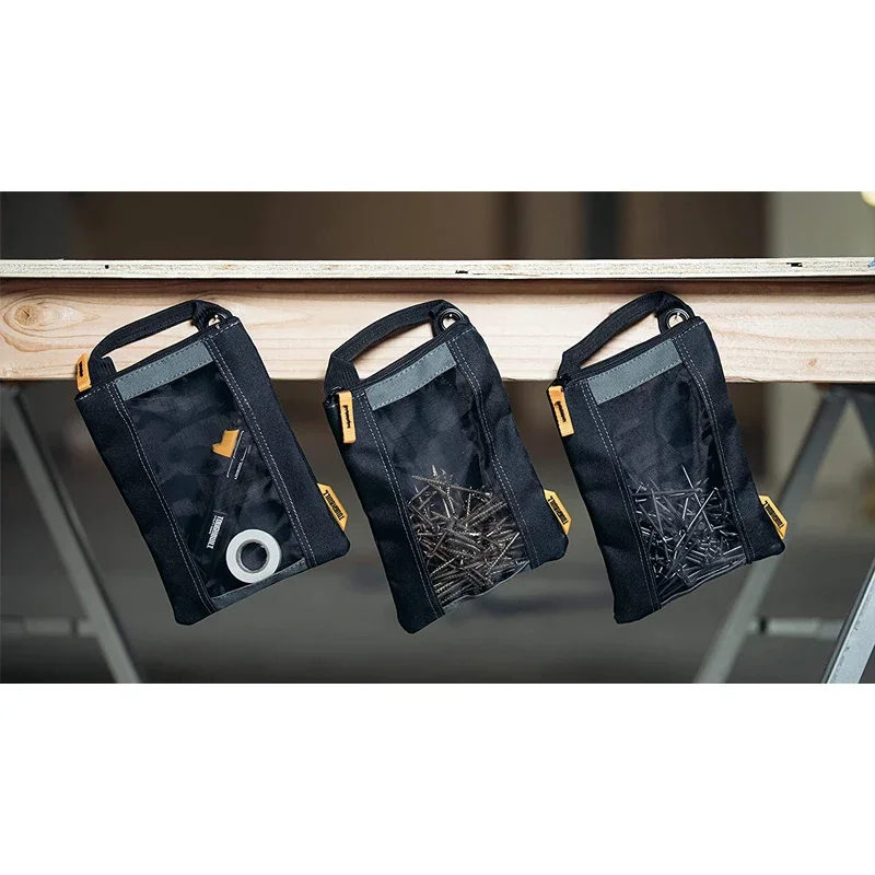 TOUGHBUILT TB-94-M-3 3 Pack Fastener Bags Storage Tool Bags Nail Bags Power Tool Accessories Toughbuilt Bag