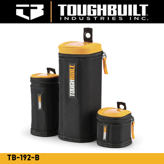 TOUGHBUILT TB-192-B  3 Piece- Tower Shaped Soft Light Box Small Parts Organizer