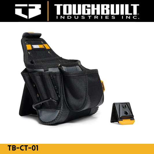 TOUGHBUILT TB-CT-01 Contractor Pouch Large Woodworking Quick Hang Multifunctional Tool Bag Large Capacity Tool Kit