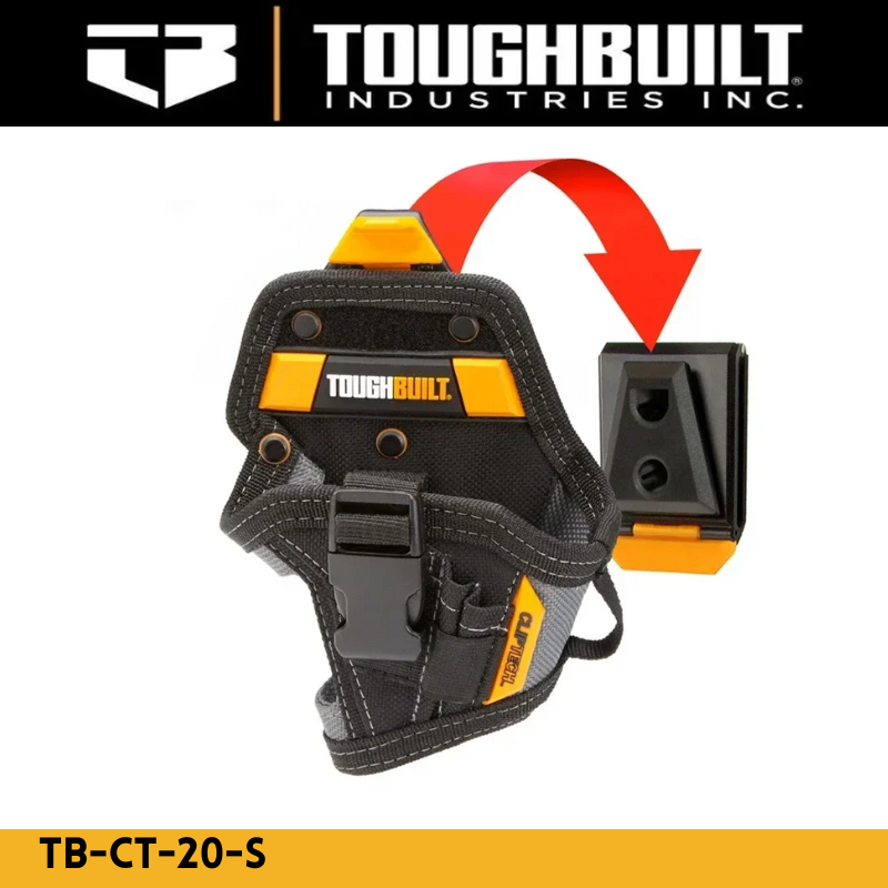 TOUGHBUILT TB-CT-20-S Small Hand Drill Set - Portable Durable Tool Bag