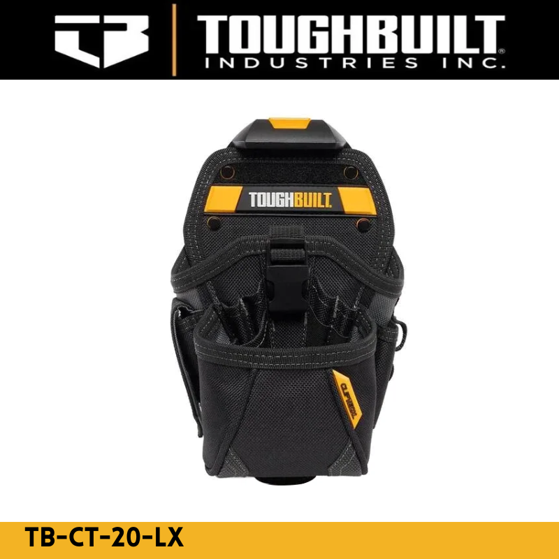 TOUGHBUILT TB-CT-20-LX Large Specialist Drill Holster Pouch Portable Durable Storage Bag Tool Pouch Toughbuilt Drill Holster