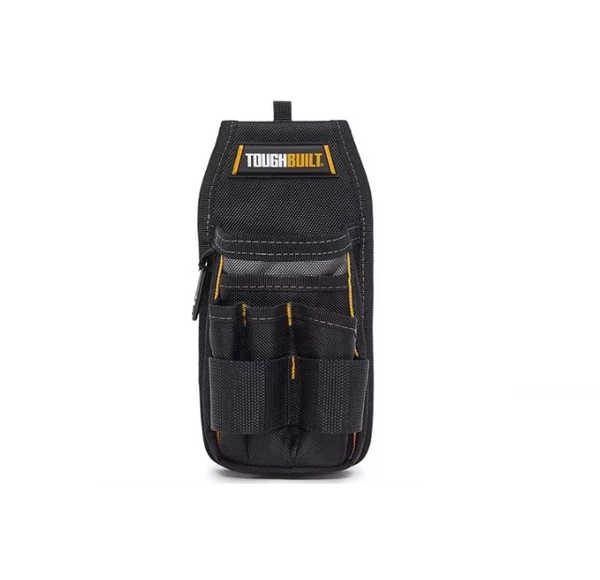 TOUGHBUILT Sturdy And Durable Belt Tool Bag TB-222 Organizer Bag - Rear Pocket Flap - Can Be Worn Over Pants Or Belts