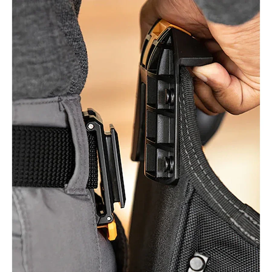 TOUGHBUILT TB-CT-41 Padded Belt with Heavy Duty Clip Buckle and Back Support Construction Work Belts Toughbuilt Tools