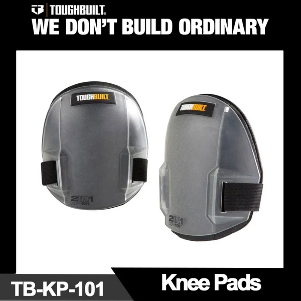 TOUGHBUILT TB-KP-101 2 In 1 Knee Pads For Tiling And Flooring Protective Safety Gear Construction Site Knee Pads