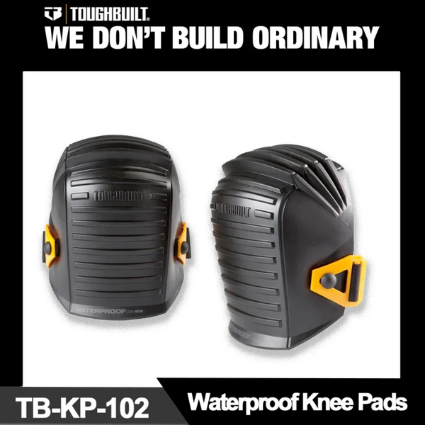 TOUGHBUILT Waterproof Knee Pad TB-KP-102 Is Suitable For Damp And Dirty Work Environments, Safety Protective Equipment, And Cons