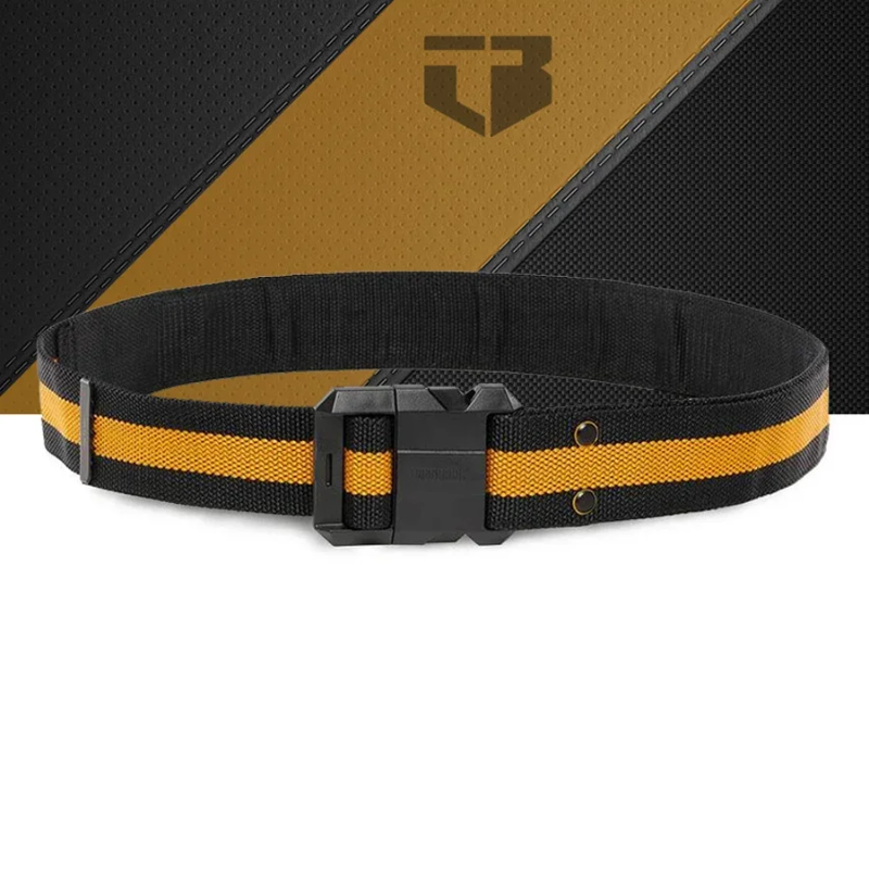 ToughBuilt TB-CT-42 Work Belt for Professionals Steel Buckle Heavy Duty Buckle / Back Support for Waist Bag Clip Tech Hubs
