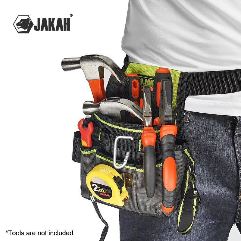 JAKAH Multi-Pocket Tool Pouch – Professional Organizer, Multi-Purpose