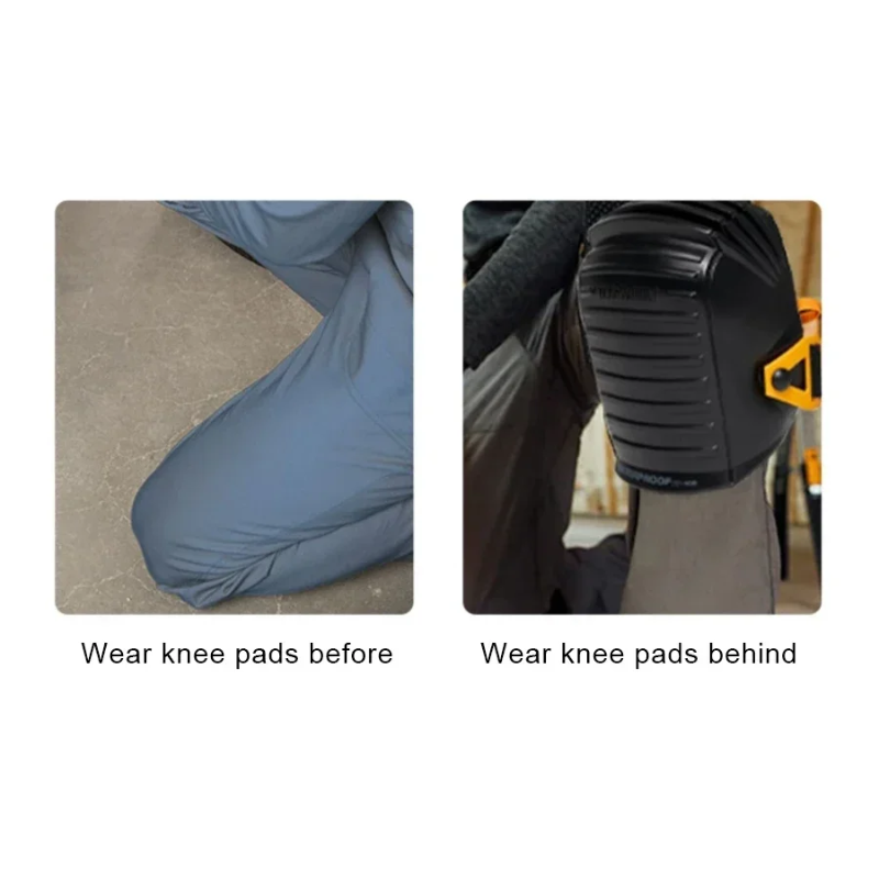 TOUGHBUILT Waterproof Knee Pad TB-KP-102 Is Suitable For Damp And Dirty Work Environments, Safety Protective Equipment, And Cons