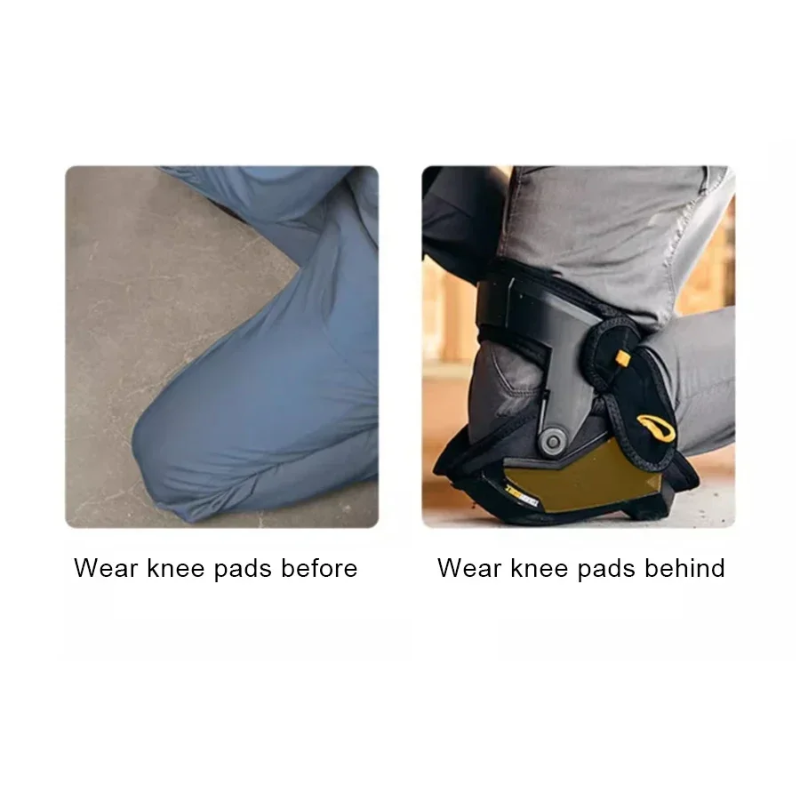 TOUGHBUILT GelFi Thigh Support Knee Pad TB-KP-G3 Dual Color Anti Slip Silicone Knee Pad Knee Protection Tool