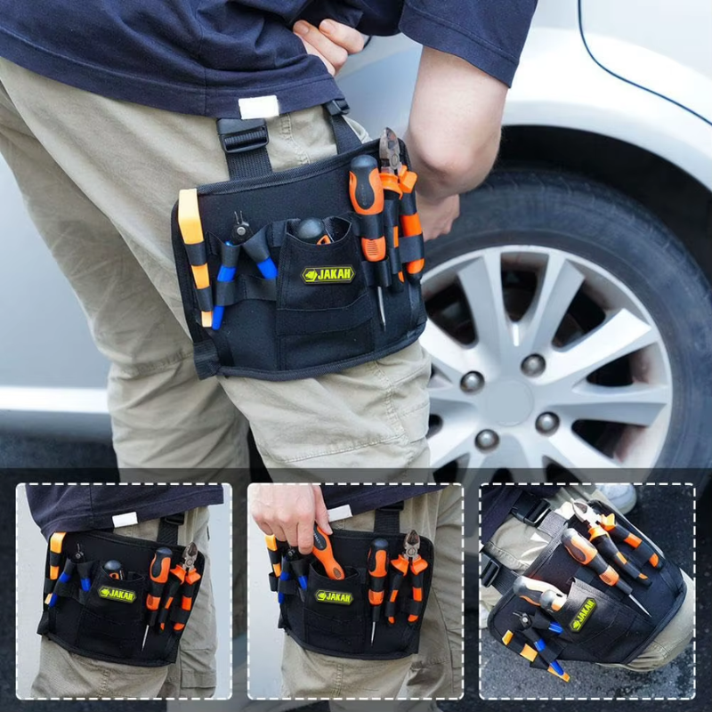 JAKAH Leg Tool Pouch – Adjustable Multi-Purpose Belt Pouch