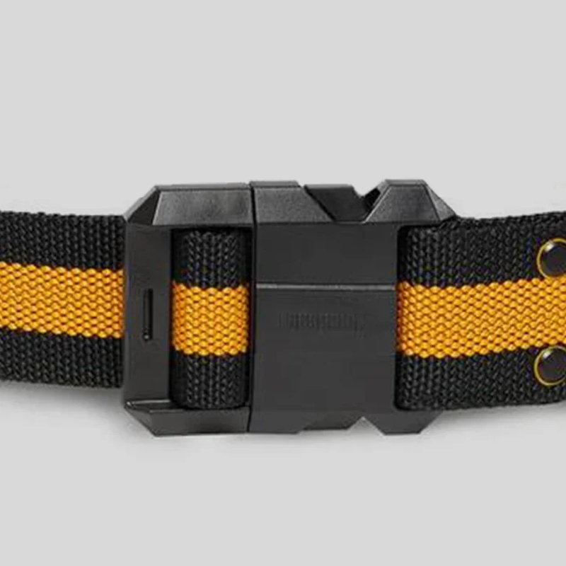 ToughBuilt TB-CT-42 Work Belt for Professionals Steel Buckle Heavy Duty Buckle / Back Support for Waist Bag Clip Tech Hubs
