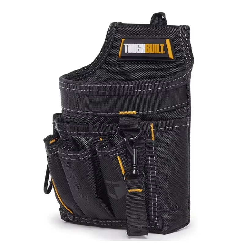 TOUGHBUILT TB-229 Multi-Purpose Tool Pouch – Wear-Resistant with Padded Waist Belt & Shoulder Strap