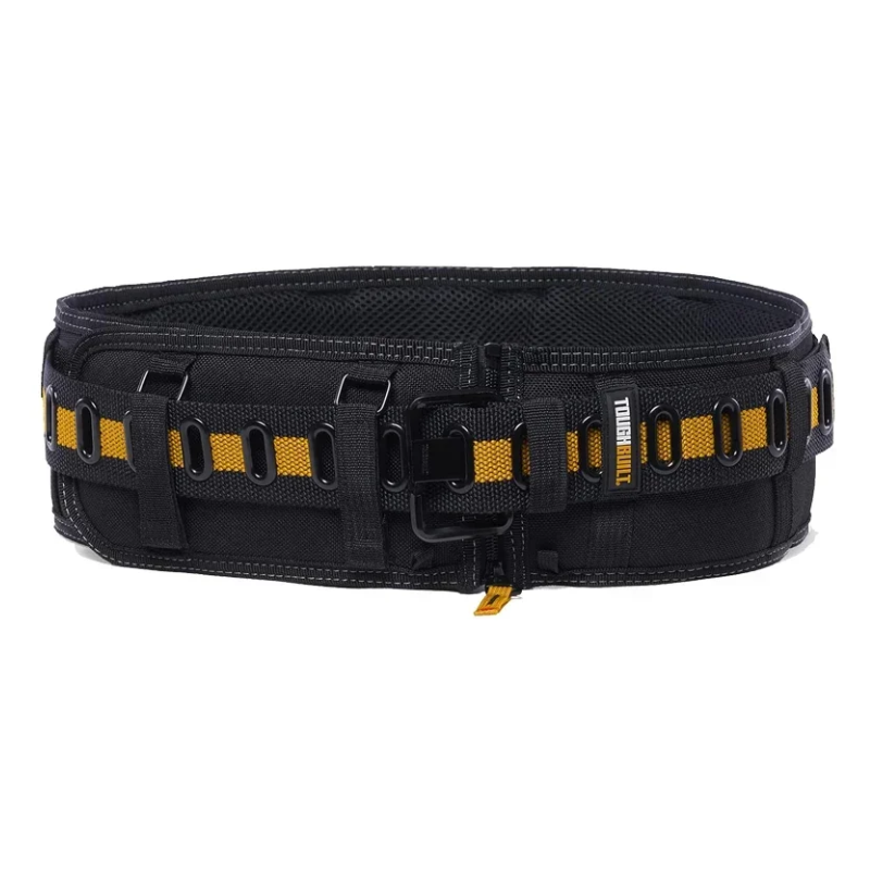 TOUGHBUILT TB-CT-40P Pro Padded Belt Steel Buckle Back Support Thickened Widened Metal Buckle Durable Waist Protection Belt