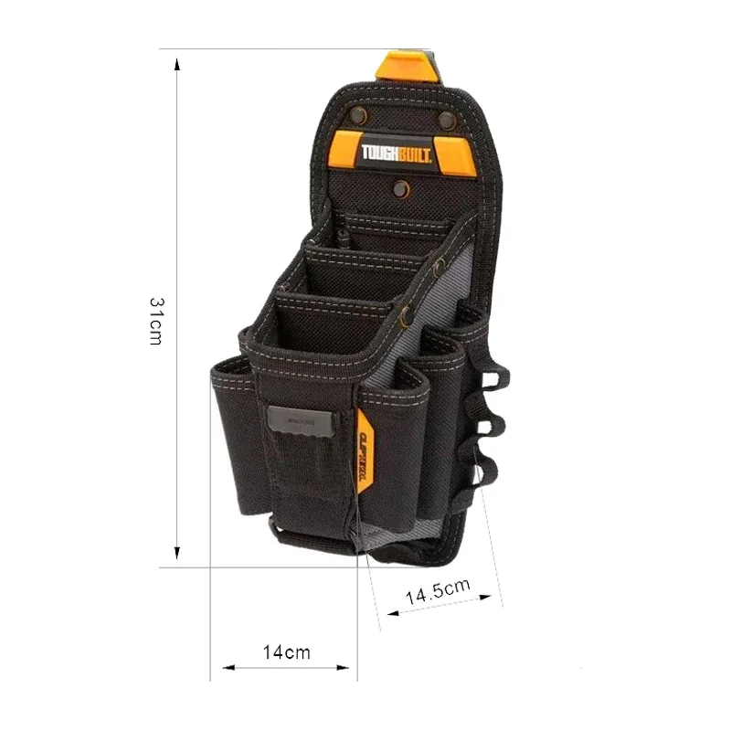 TOUGHBUILT Technician 10 Pocket Pouch Mechanic Special Multi-Pocket Tool Bag Tool Pouch Quick Durable Hanging Bag TB-CT-36-L10