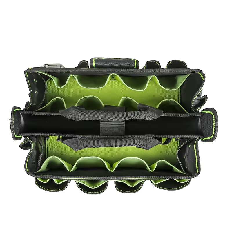 JAKAH 40-Pocket Tool Tote – Multi-Purpose Professional Organizer, Size 15 × 10,6 × 11 in (38 x 27 x 28 cm)
