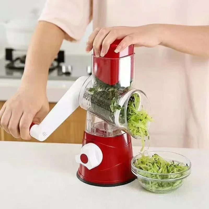 3 In1 Fast Round Manual Grater