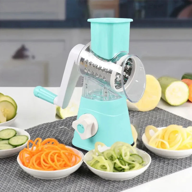 3 In1 Fast Round Manual Grater